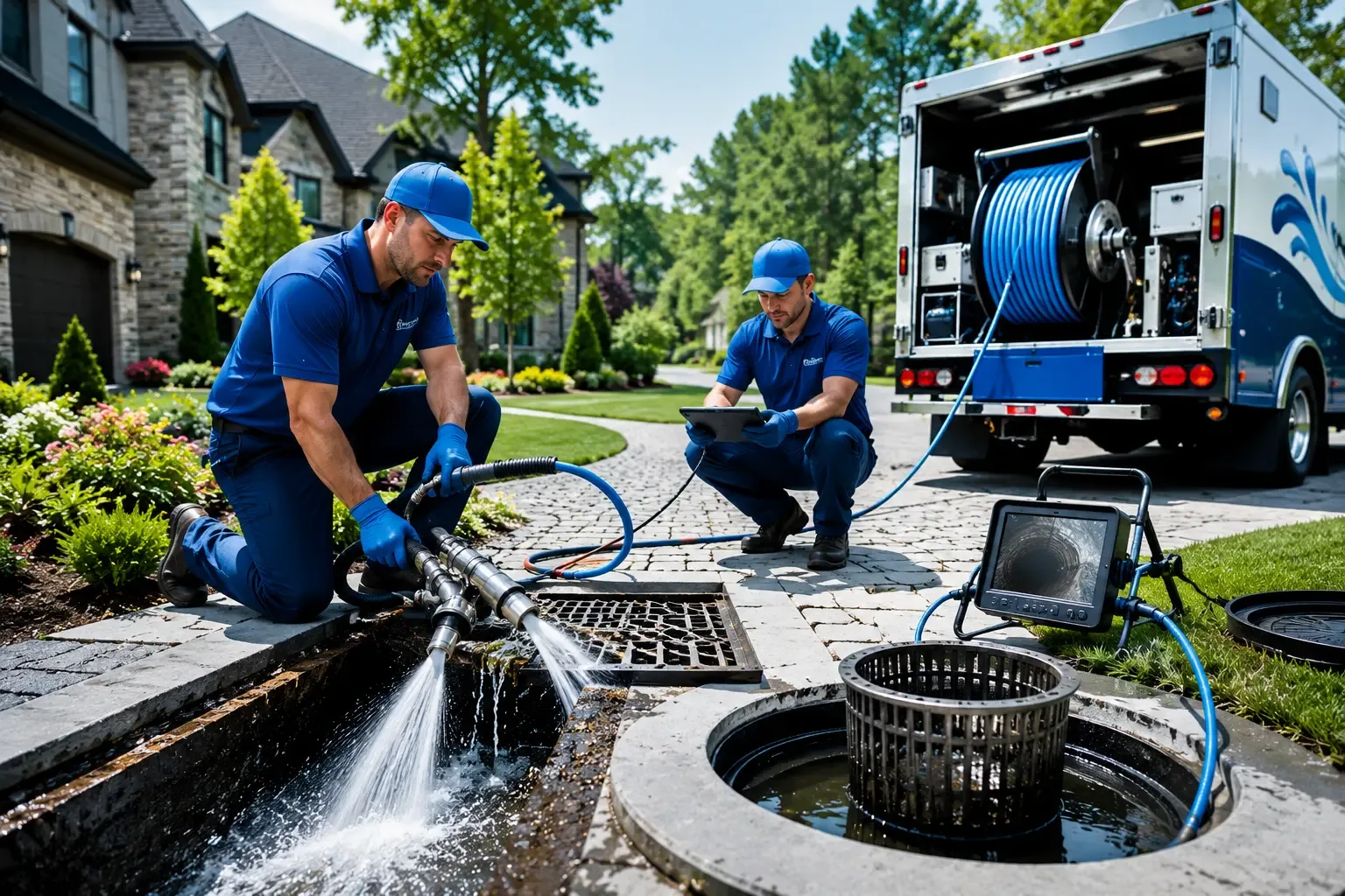 Local outdoor drain cleaning professionals in Omaha, TX