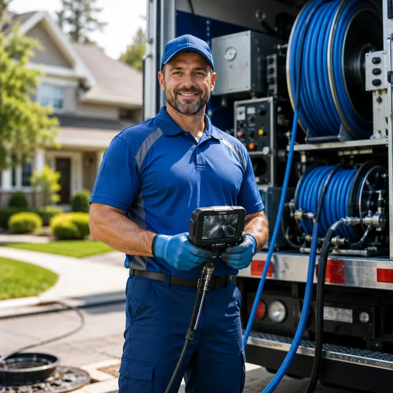 Local outdoor drain cleaning specialists in Omaha, TX